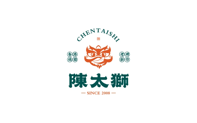 陈太狮标识设计